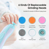 6 in 1 Baby Nail Clipper Nail Cutter Manicure & Pedicure - Newborn to Adult Portable Versatile Newborn Toddler Nail Care Clipper Toes Fingernails Care Trimmer Set