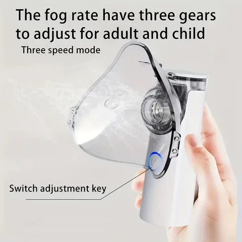 (free home delivery) Portable Nebulizer - Nebulizer Machine for Adults and Kids, Mesh Nebulizer for Breathing Problems, Handheld Nebulizer