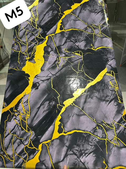 Waterproof Marble Sheets, Self Adhesive PVC Sheet Rolls Size: (6.5ft Lenghth X 2ft  Width)