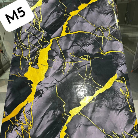 Self Adhesive Waterproof Marble Sheets Roll:(60cm X 200cm)