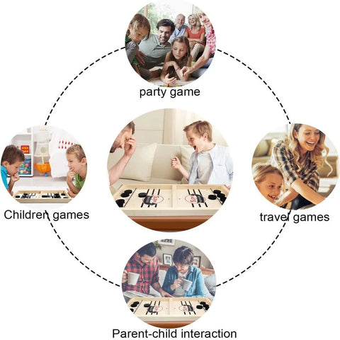 Fast Sling Puck Board Game