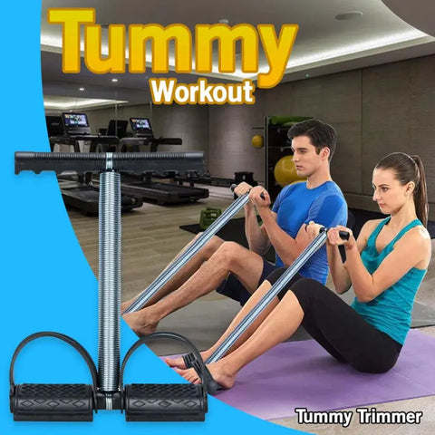 Tummy Trimmer Single Spring Home And Gym Exercise Helper Weight Loss Machine
