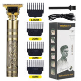 Vintage T9 Rechargeable Hair Trimmer Shaving Machine Professional Hair Clipper Shaver Electric Hair Removal Cutting Machine for men Beard Trimmer