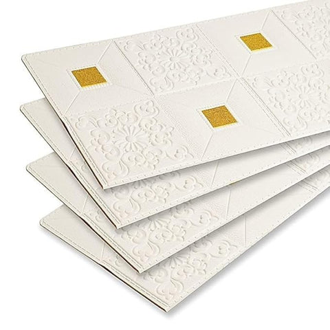 Premium 3D Self-Adhesive Wall Sheet | Pack of 3 Sheets | 2.5 ft × 2.5 ft (30 × 30 inches)