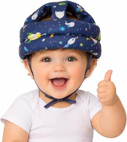 Baby Safety Combo |Knee Pads + Protective Helmet|
