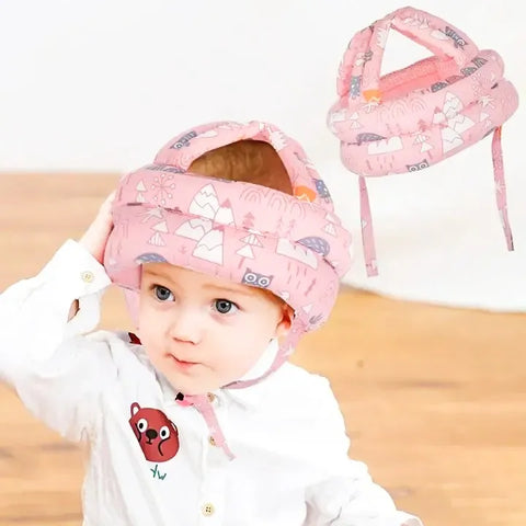 Baby Safety Combo |Knee Pads + Protective Helmet|