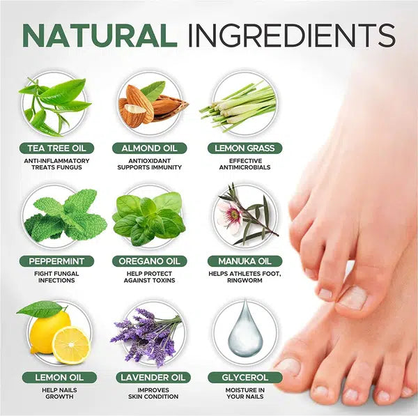 Anti Fungal Nail Fungus Treatment For Toe and Natural Cure Finger Nail Infection 10ml