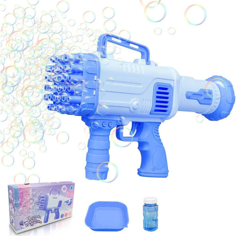 Large Size Bazooka Bubble Gun Bubble Maker Machine with 32 Holes