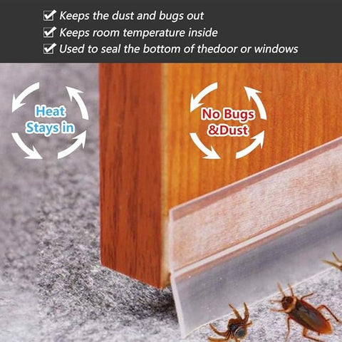 (Free Home Delivery) Door Weather Stripping Seal – 3M