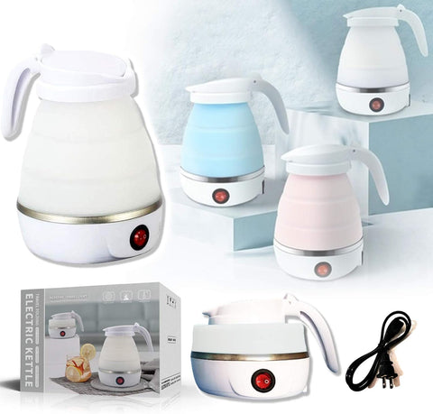 Silicone Foldable Electric kettle For Travel and Houshold, Automatic Function