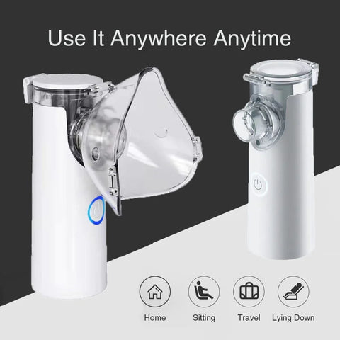 (free home delivery) Portable Nebulizer - Nebulizer Machine for Adults and Kids, Mesh Nebulizer for Breathing Problems, Handheld Nebulizer