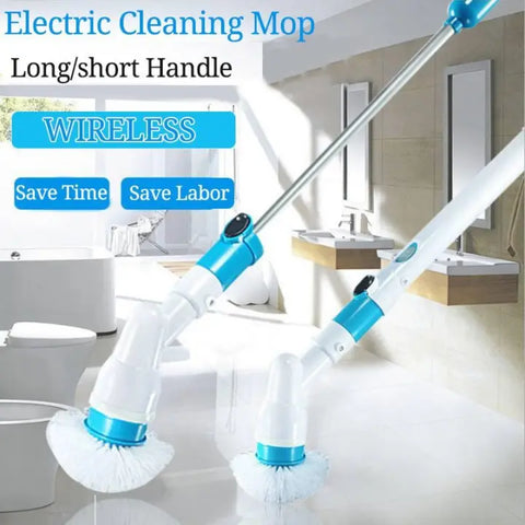 Rechargeable Spin Scrubber Long Handle Cleaning Brush (free home delivery)