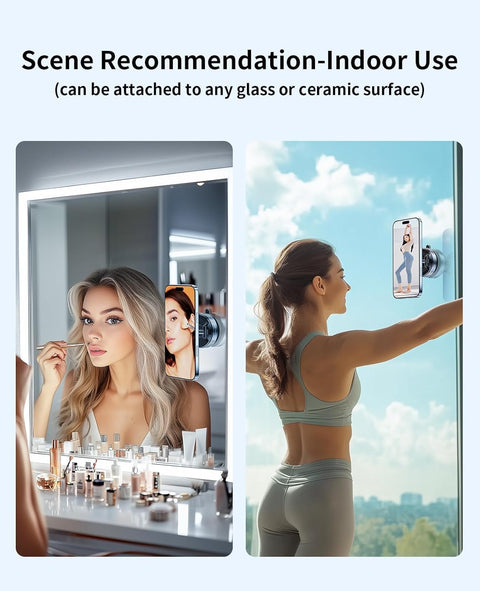 (Free Delivery) 360° Magnetic Vacuum Phone Holder