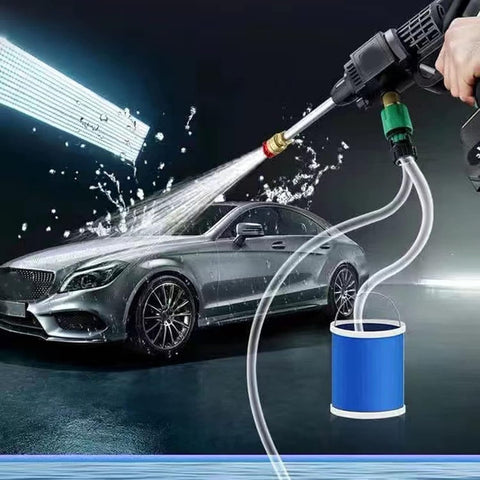 (Free Delivery) Rechargeable 48V Portable Car Wash Gun 💦⚡