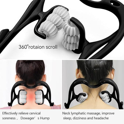 RelaxPro 6-Ball Massage Roller 💆‍♂️✨
