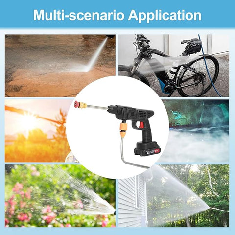 (Free Delivery) Rechargeable 48V Portable Car Wash Gun 💦⚡