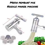 Creative Kitchen Stainless Steel Hand-cranking Noodle Press Manual Noodle Maker Pressure Surface Unit Pasta Machine