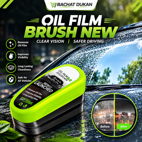 (Free Delivery) Crystal Clear Car Glass Cleaner Kit