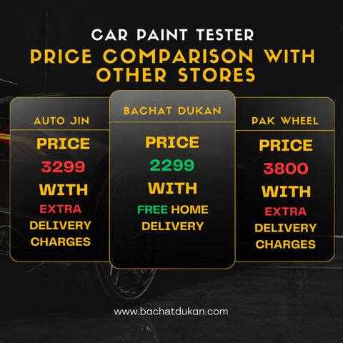 FREE HOME DELIVERY | 100% Original Auto Car Paint Thickness Tester Pen