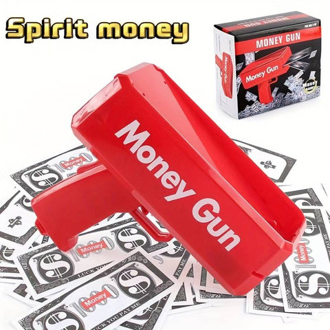 Large Supreme Money Gun Cash Cannon Make It Rain Gun Money Toy Gun