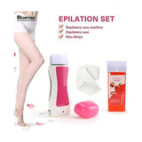 3-in-1 Electric Depilatory Roll On Wax Heater Roller Hair Removal Depilation machine