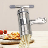 Creative Kitchen Stainless Steel Hand-cranking Noodle Press Manual Noodle Maker Pressure Surface Unit Pasta Machine