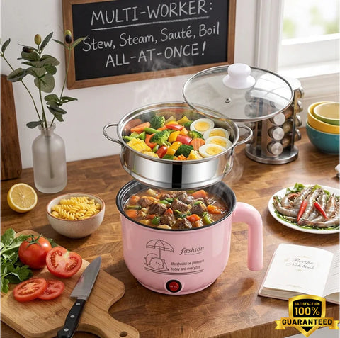 Multifunctional Electric Heating Cooking Steamer Pot (FREE SHIPPING)