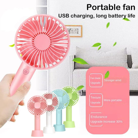 Rechargeable Mini Handheld Portable Fan