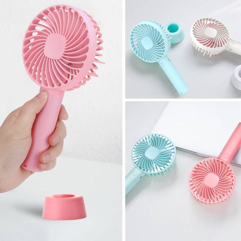 Rechargeable Mini Handheld Portable Fan