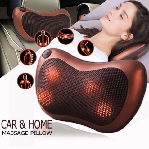 (free home delivery) Multifunctional Body Pillow Massager With Heat, Deep Tissue Kneading, Electric Back Massager