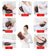 Multifunctional Body Pillow Massager With Heat, Deep Tissue Kneading, Electric Back Massager