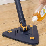 Triangle Mop 360 Adjustable With Twist Squeeze