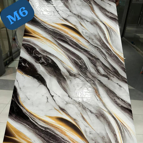 Self Adhesive Waterproof Marble Sheets Roll:(60cm X 200cm)