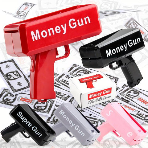 Large Supreme Money Gun Cash Cannon Make It Rain Gun Money Toy Gun