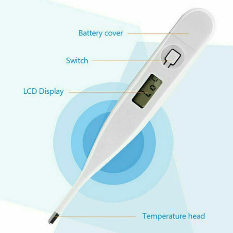FREE DELIVERY| 🌡️ Digital LCD Thermometer for Kids & Adults