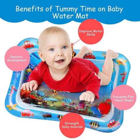 Baby Tummy Time Water Play Mat | Limited Offer Upto 50% Off