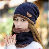 2 Pcs Beanie Cap Set, Wool cap with neck warmer for men women| Beanie Hat |Warm Toppi beanie Hat