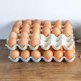 Plastic Egg Storage Boxes Eggs Holder Eggs Trays 24 Grid