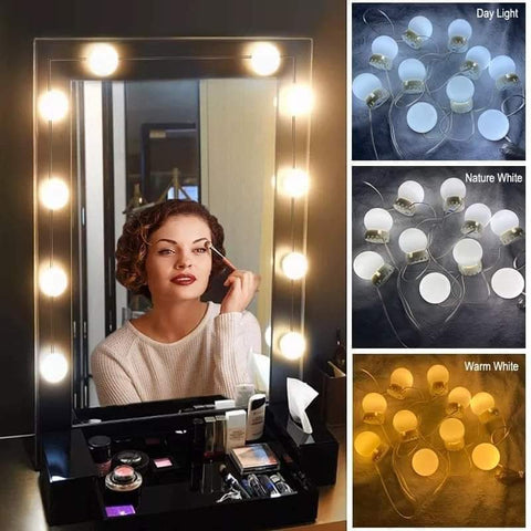 LED Mirror Lights Make Up Vanity Mirror Light with 10 Light for Makeup Dressing Table