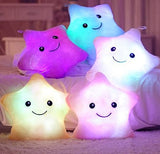 Soft Star Pillow With Glowing LED Light
