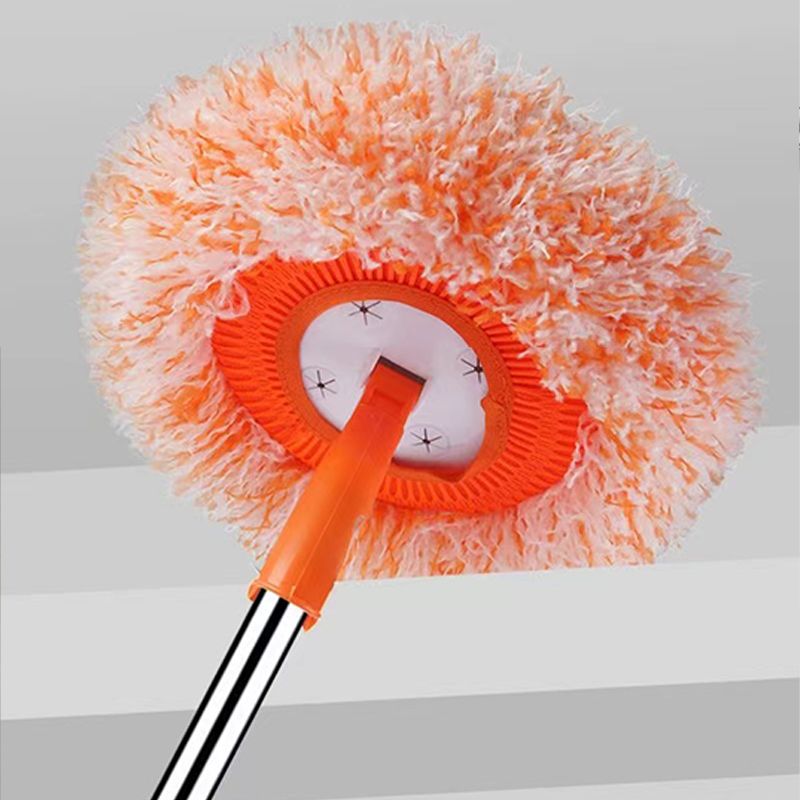 High quality 360 degree rotating floor mop, wall cleaner with long handle cleaning tool