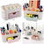 Plastic Makeup Storage Box Cosmetic Organizer
