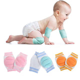 2 Pair ( 4PCS ) Kids Non Slip Crawling Elbow Infants Toddlers Baby Accessories Smile Knee Pads Protector Safety Kneepad Leg Warmer