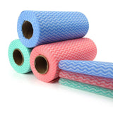 Reusable Tissue Rolls All-Purpose Disposable Reusable Kitchen Wipes Cleaning Cloths Mighty Cloths - 50 wipes per roll