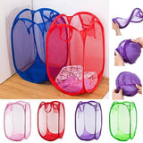 Foldable Pop-Up Net Laundry Basket
