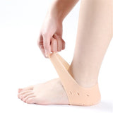 2 Pair (4PCS) Silicone Heel Protector, Anti Crack Heel Protector