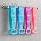 (Pack of 2) High Quality Silicone Bath Body Brush Soft Rubbing Exfoliating Massage For Shower