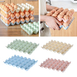 Plastic Egg Storage Boxes Eggs Holder Eggs Trays 24 Grid