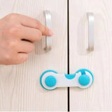 (Pack of 6) Baby Drawer Cabinet Cupboard Baby Safety Locks Kids Plastic Infant Protection For Cabinet Refrigerator Window Closet